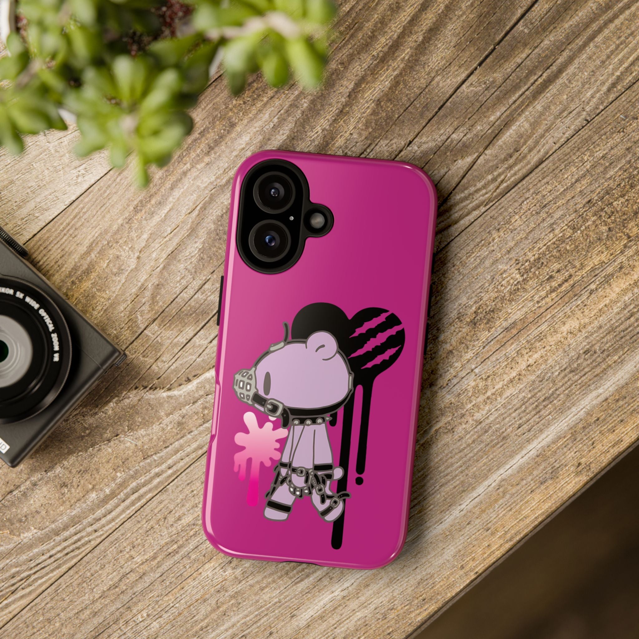 Gloomy Bear x DEDGRL6 "Jelly Heart" Tough Cases
